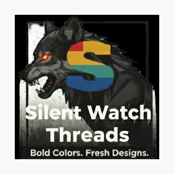 Item preview, Silent Watch Threads Wolf Logo designed and sold by Silent Watch Threads..