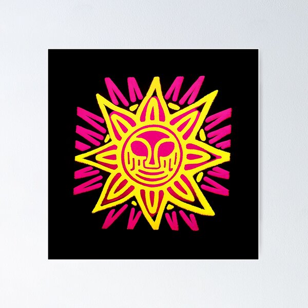 Item preview, Sun Hot Typography Creative Motifs Vibrant Designs Colors designed and sold by ART ATTACK ZONE.