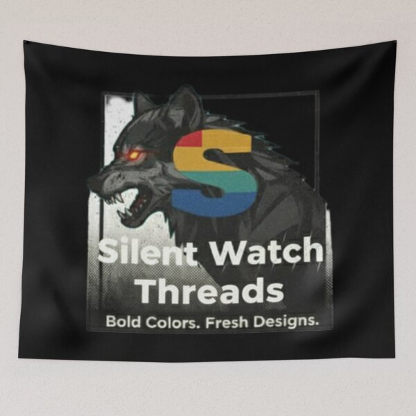 Item preview, Silent Watch Threads Wolf Logo designed and sold by Silent Watch Threads..