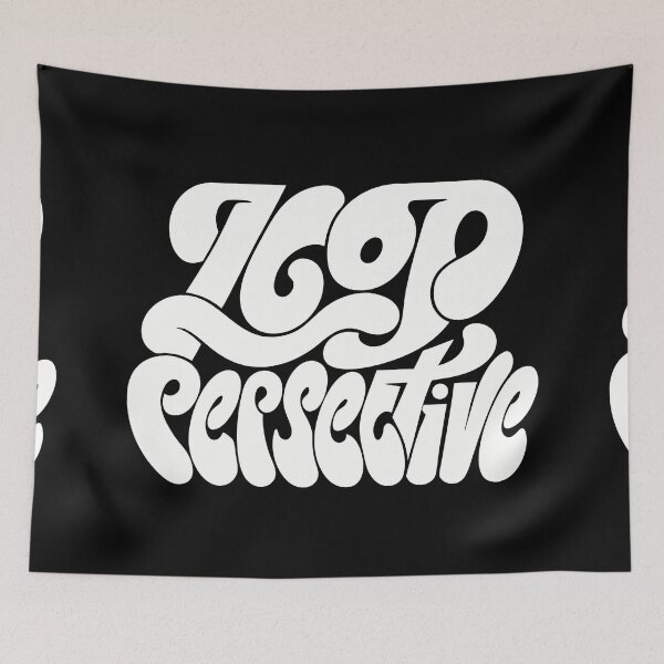 Item preview, Perspective Bold Typography Creative Motifs Vibrant Designs Colors designed and sold by ART ATTACK ZONE.