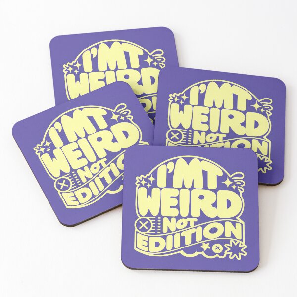 Item preview, Im Weird Edition Motifs Vibrant Designs Colors designed and sold by ART ATTACK ZONE.