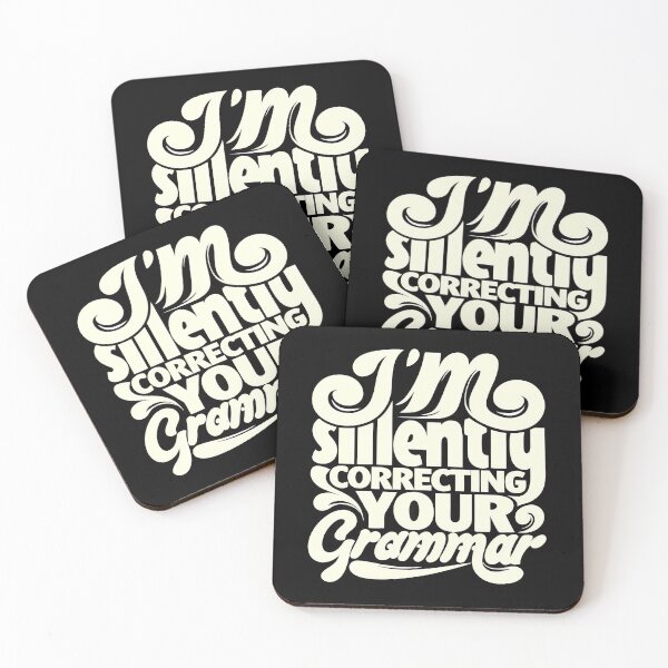 Item preview, Im Silently Correcting Your Grammar Vibrant Designs Colors designed and sold by ART ATTACK ZONE.