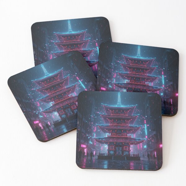 Item preview, Cyber Pagoda: Glitched Temple of Data designed and sold by trend-forge.