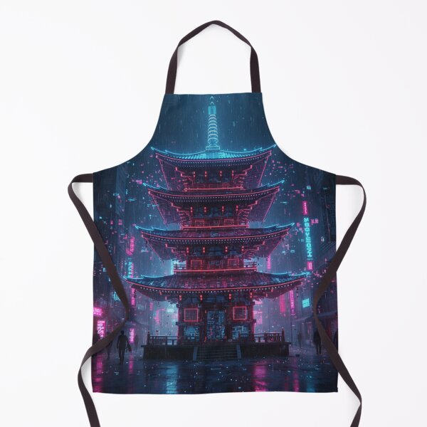 Item preview, Cyber Pagoda: Glitched Temple of Data designed and sold by trend-forge.