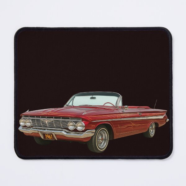 Item preview, 1961 Chevrolet Impala Lowrider Convertible – Candy Red Classic designed and sold by Tatko Designs.