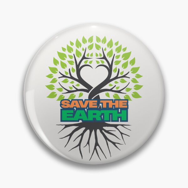 Item preview, Save the Earth – Eco Warrior Typography Design designed and sold by LariLoDesigns.