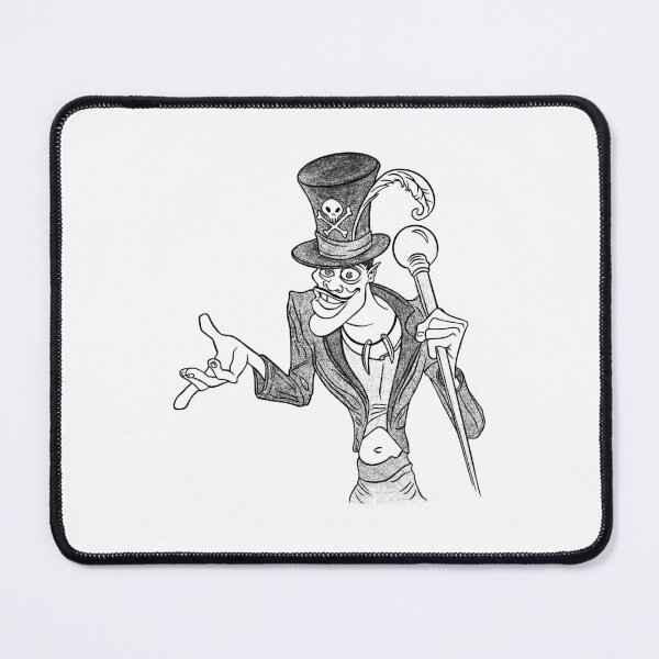 Item preview, Dr. Facilier – New Orleans Voodoo Art | Mystical Black and White Illustration designed and sold by Atropa Parcae.