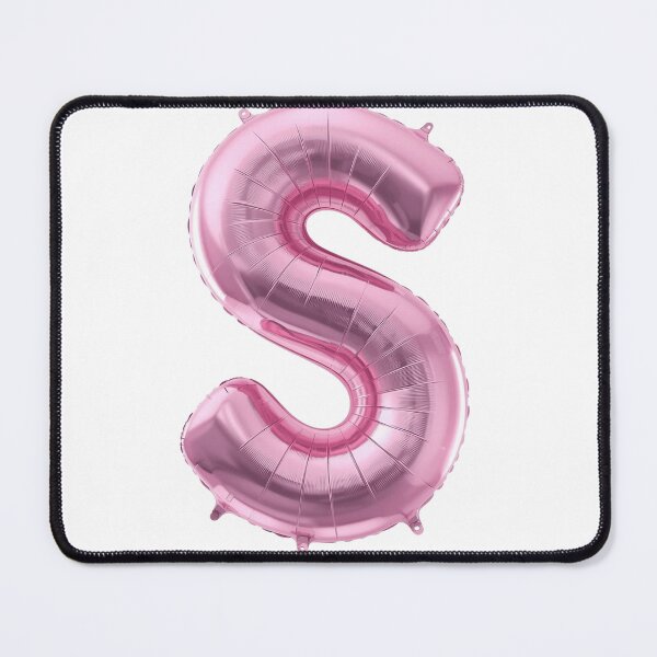 Item preview, Bold Pink Helium Balloon: Letter S designed and sold by NellCanvas.