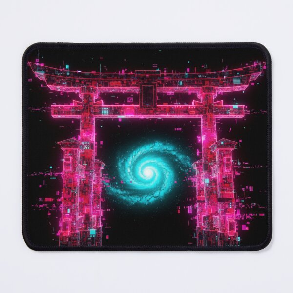 Item preview, Torii Gate: Glitched Cosmic Gateway designed and sold by trend-forge.