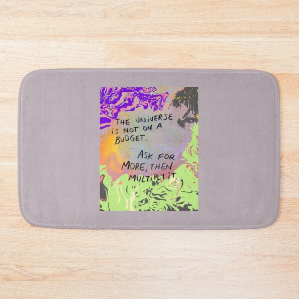 Item preview, Universe Abundance Quote – Psychedelic Motivational Energy Art designed and sold by SuccessHunters.