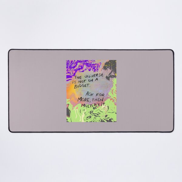 Item preview, Universe Abundance Quote – Psychedelic Motivational Energy Art designed and sold by SuccessHunters.