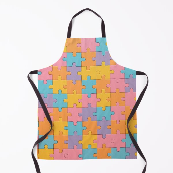 Item preview, Colorful Puzzle Pattern – Pastel Jigsaw Design designed and sold by Bellassi.