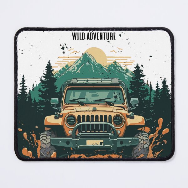 Item preview, Vintage Classic Car Mountain Adventure designed and sold by PrintCarClub.