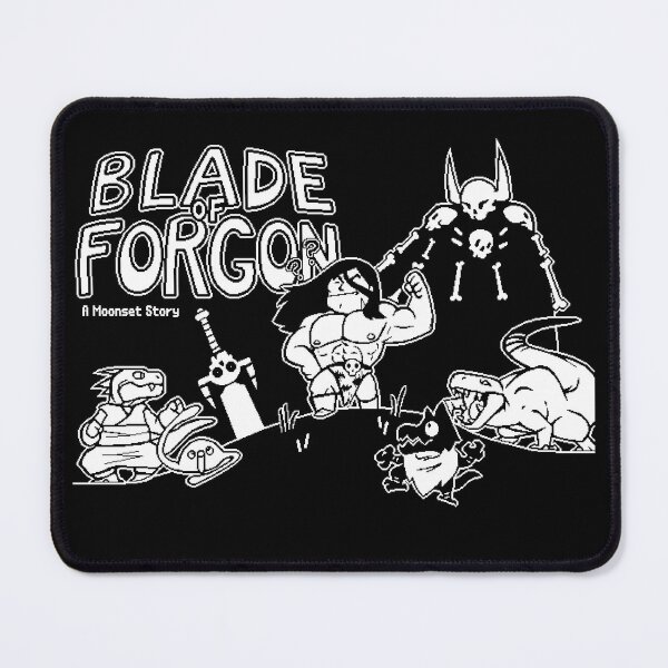 Item preview, Blade of Forgon: a Moonset Story, pixel art poster designed and sold by GooTheMighty.