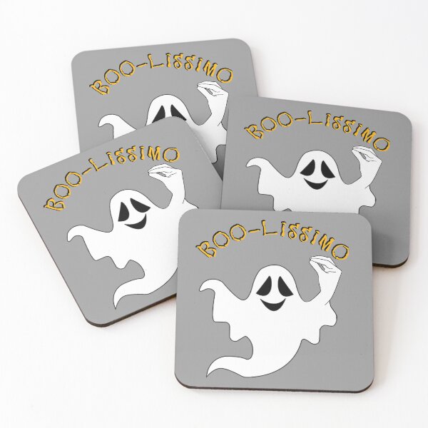 Item preview, Boo-Lissimo Funny Ghost Italian Halloween Tee designed and sold by Styler Creative Studio.
