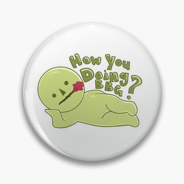 Item preview, "How you doing bbg?" Smiski Sticker  designed and sold by caikiru.