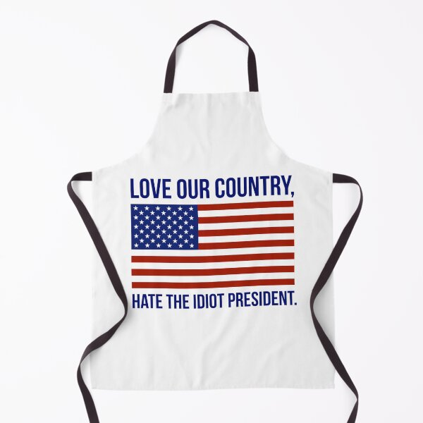 Item preview, Love our country, hate the president. designed and sold by Rachel the Artist .