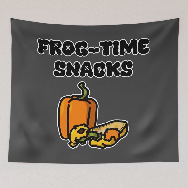 Item preview, FROG-TIME SNACKS: Golden Mantellas and Bell Peppers designed and sold by PuppysShirts.
