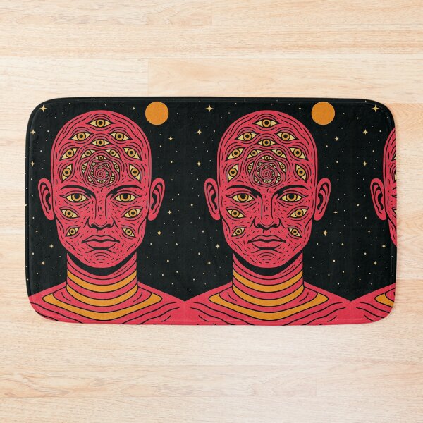 Item preview, Third Eye Awakening - Psychedelic Portrait Art designed and sold by weirdfishes123.