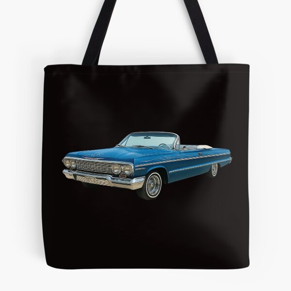 Item preview, 1963 Chevrolet Impala Lowrider Convertible - Candy Blue designed and sold by Tatko Designs.