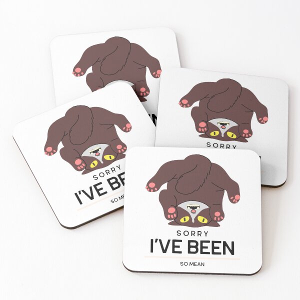 Item preview, A mischievous brown cat arches upside down designed and sold by TheWORDZ.