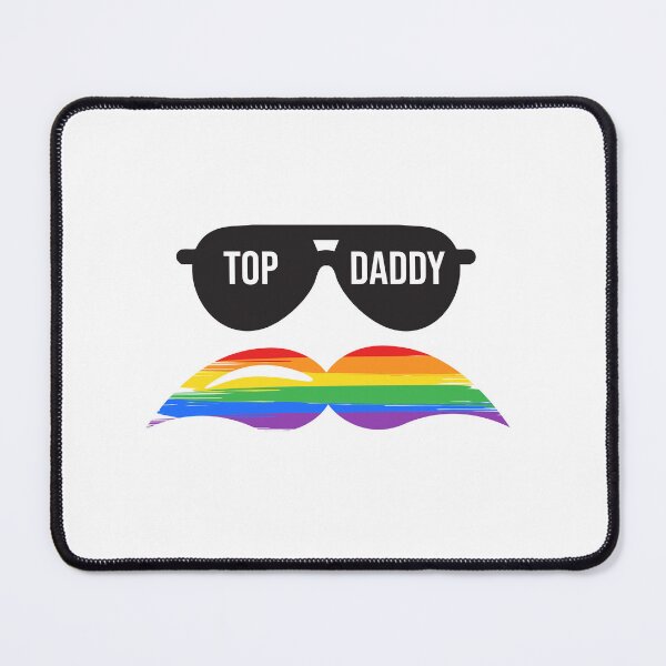 Item preview, Gay Top Daddy Rainbow Print in Colour designed and sold by RyanGDesign.