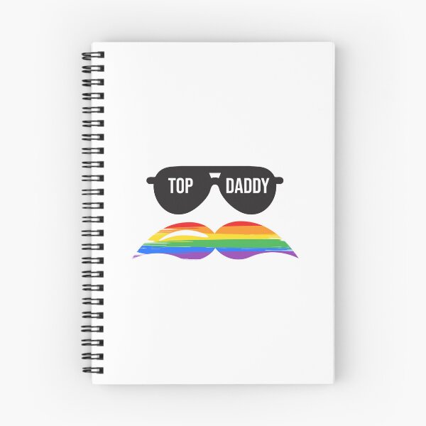 Item preview, Gay Top Daddy Rainbow Print in Colour designed and sold by RyanGDesign.