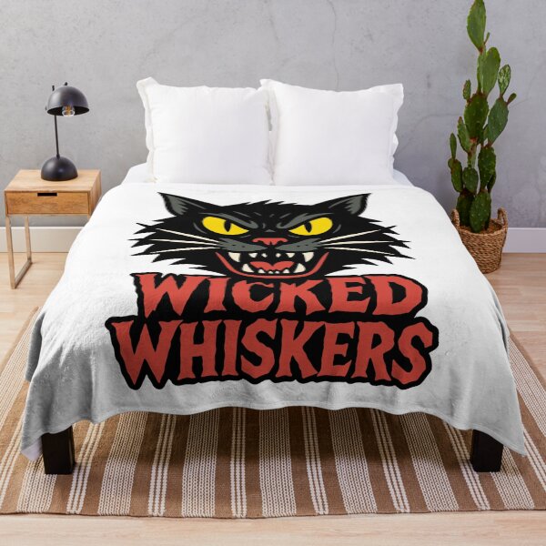 Item preview, Wicked Whiskers Black Cat Halloween designed and sold by SnappyPNG.
