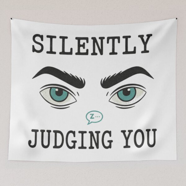Item preview, Silent Judgment Eyes Logo Design designed and sold by Silent Watch Threads..