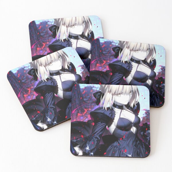Item preview, Saber Alter Fate Stay Night Dark Forest Gothic Girl designed and sold by Doramnkora.