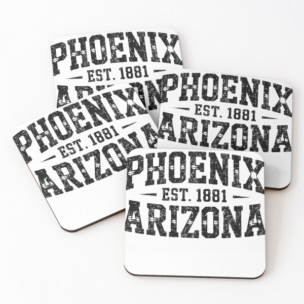 Item preview, Phoenix Arizona Vintage Retro Typography Desert City Design designed and sold by someraargelia.