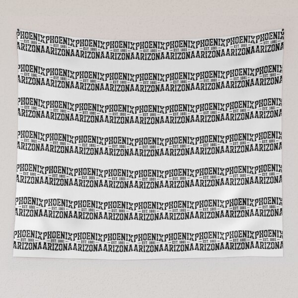 Item preview, Phoenix Arizona Vintage Retro Typography Desert City Design designed and sold by someraargelia.