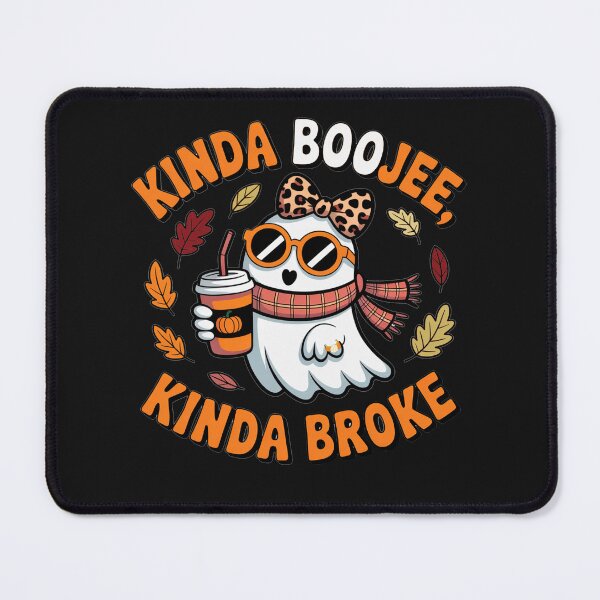 Item preview, Ghost Kinda Boojee, Kinda Broke Funny Fall Halloween designed and sold by tamdevo1.