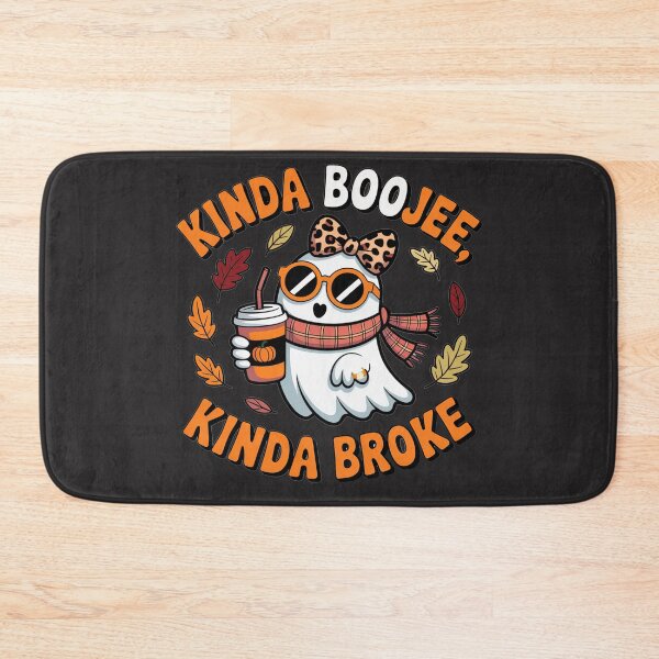 Item preview, Ghost Kinda Boojee, Kinda Broke Funny Fall Halloween designed and sold by tamdevo1.