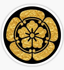 Japanese Mon Oda Mokko Sticker