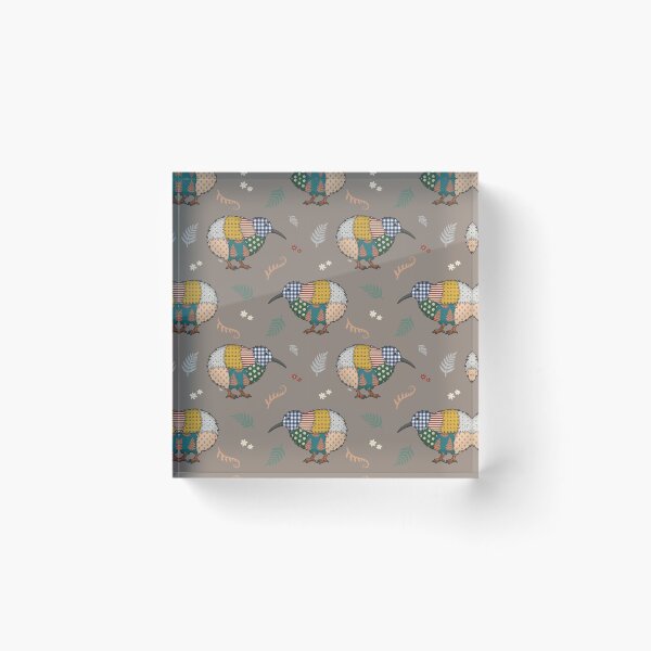 Item preview, Patchwork Kiwi Pattern  designed and sold by MvuuStudio.