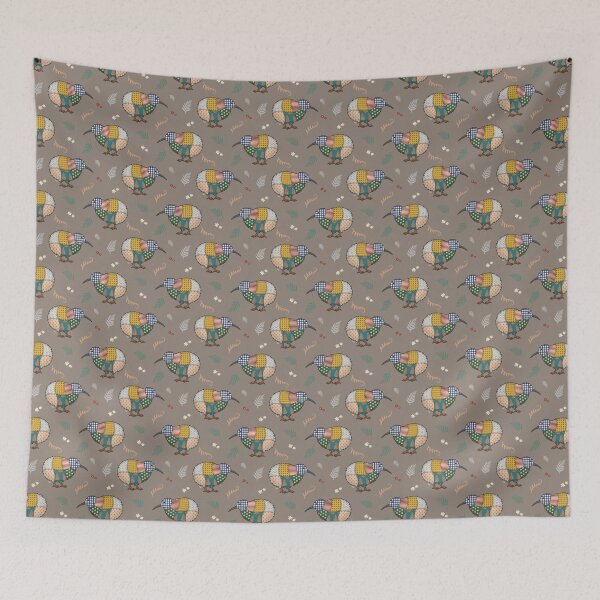 Item preview, Patchwork Kiwi Pattern  designed and sold by MvuuStudio.