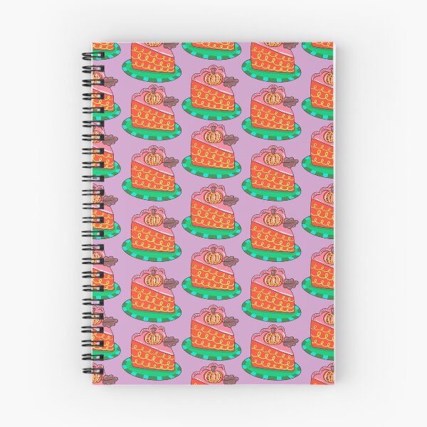 Item preview, Colorfall Season Fall Pattern | Pumpkin Pies on Green Dishes with Pumpkins & Autumn Leaves, Cozy Autumn Food Illustration designed and sold by indysign.