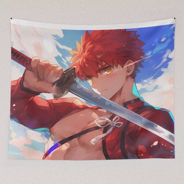 Item preview, Shirou Emiya Fate Stay Night Anime Sword Resolve designed and sold by Doramnkora.