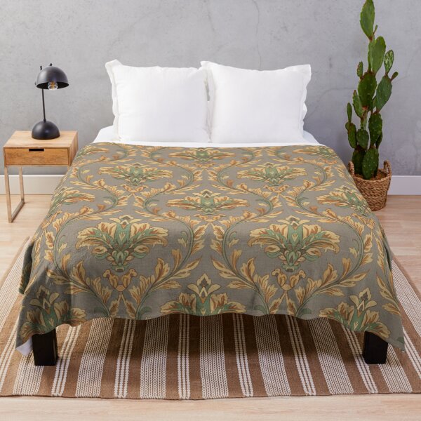 Item preview, Royal Heritage Golden Vine Seamless Pattern designed and sold by HolmeProud.