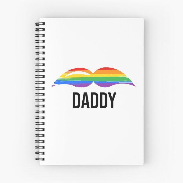 Item preview, Rainbow Daddy Moustache Print designed and sold by RyanGDesign.