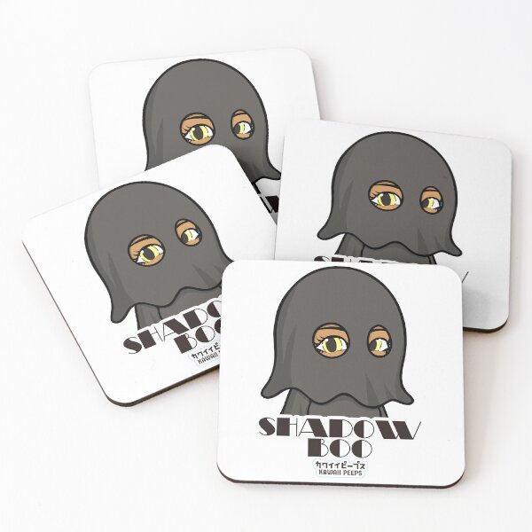 Item preview, Halloween Ghost Girl Shadow Boo Kawaii Cute Spooky Design designed and sold by P-L-Sardines.