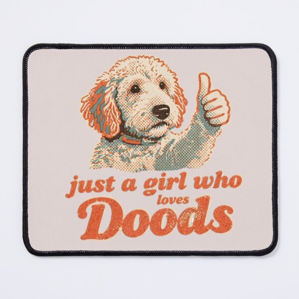 Item preview, Just a girl who loves doods designed and sold by GreenKaiju studio.