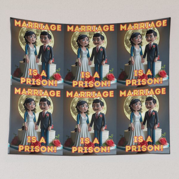 Item preview, MARRIAGE IS A PRISON! designed and sold by DiViNE WiTHiN.