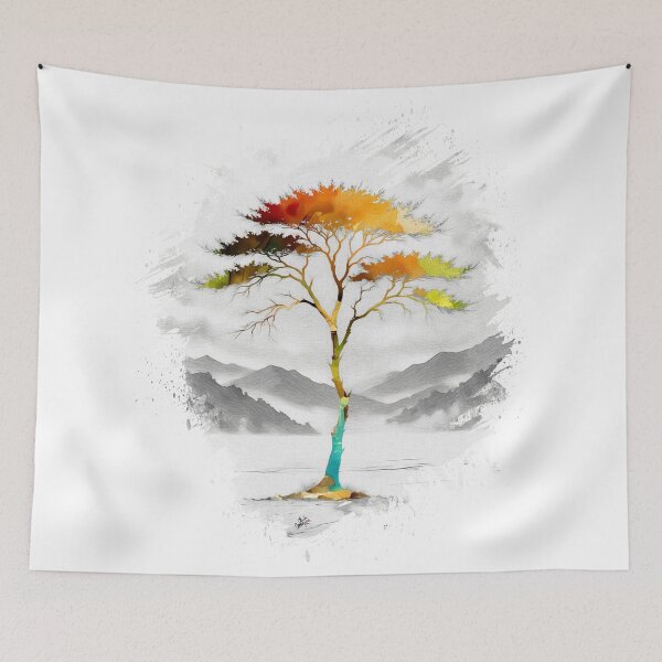 Item preview, Tree of All Seasons designed and sold by Anas Arts.