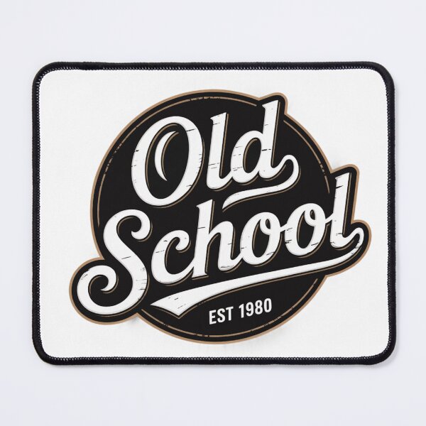 Item preview, Old School 1980 Retro Tee designed and sold by PrintAtelier.