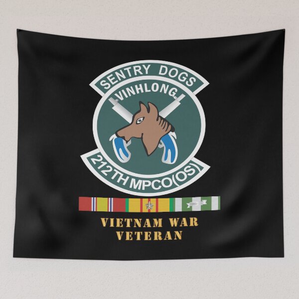Item preview, Army - 212th Military Police - SSI - Sentry Dog - Vietnam Veteran w VN SVC X 300 designed and sold by Military Insignia Products.