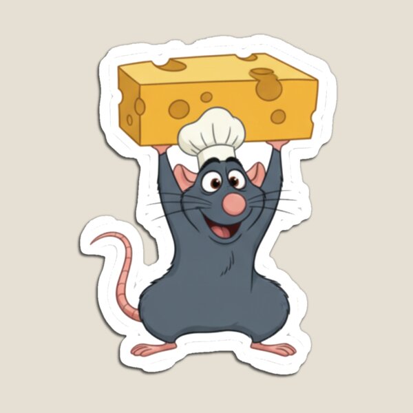 Item preview, Remy Eating Cheese premium quality designed and sold by oprimee⭐⭐⭐⭐⭐.