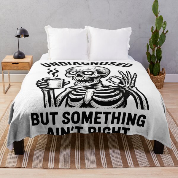 Item preview, Undiagnosed But Something Ain’t Right - Sarcastic but Cute designed and sold by zptees.