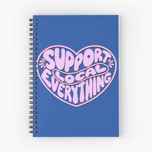 Item preview, Support Local Everything Retro Shirt designed and sold by DopeyRobot.